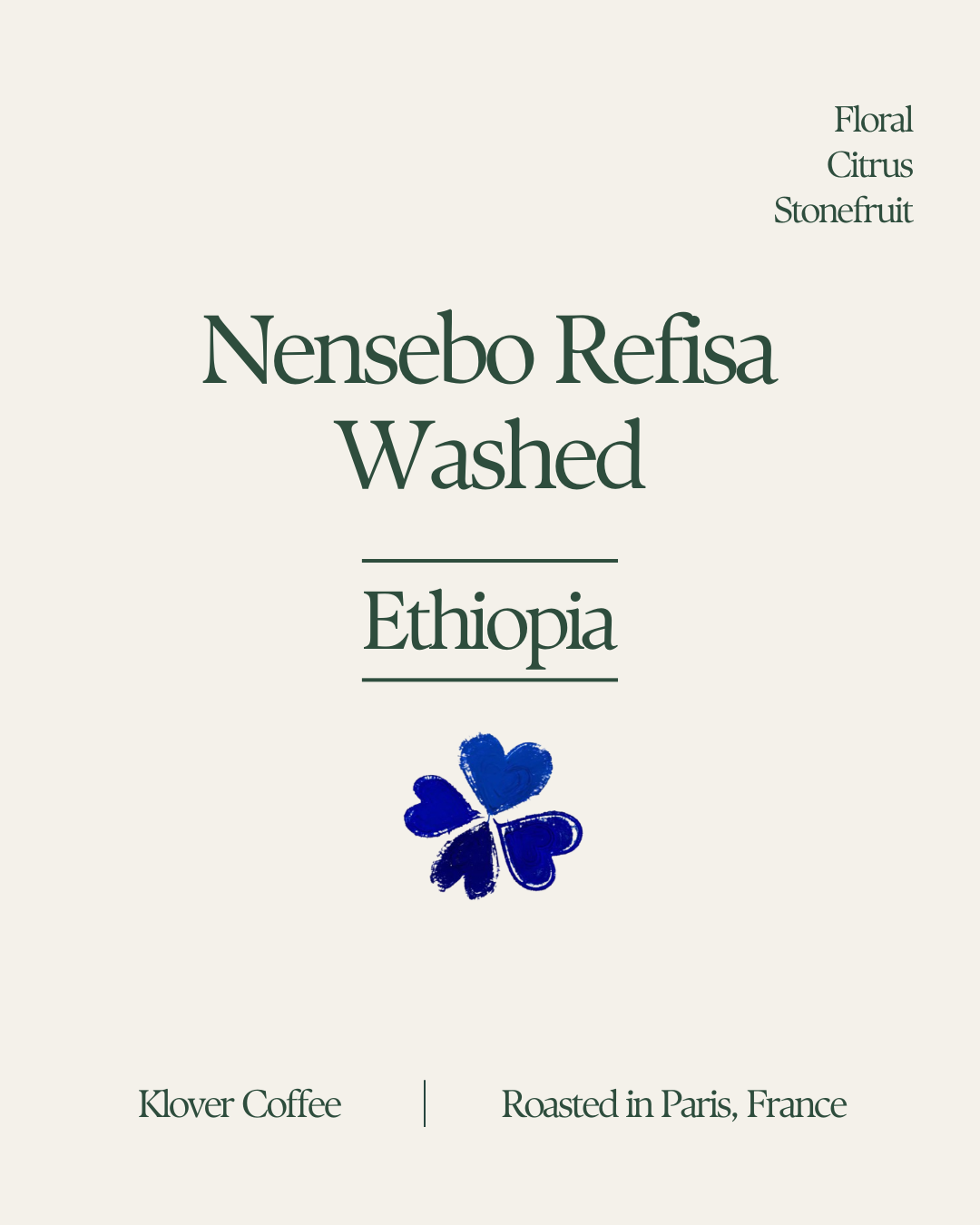 Ethiopia Nensebo Refisa Washed