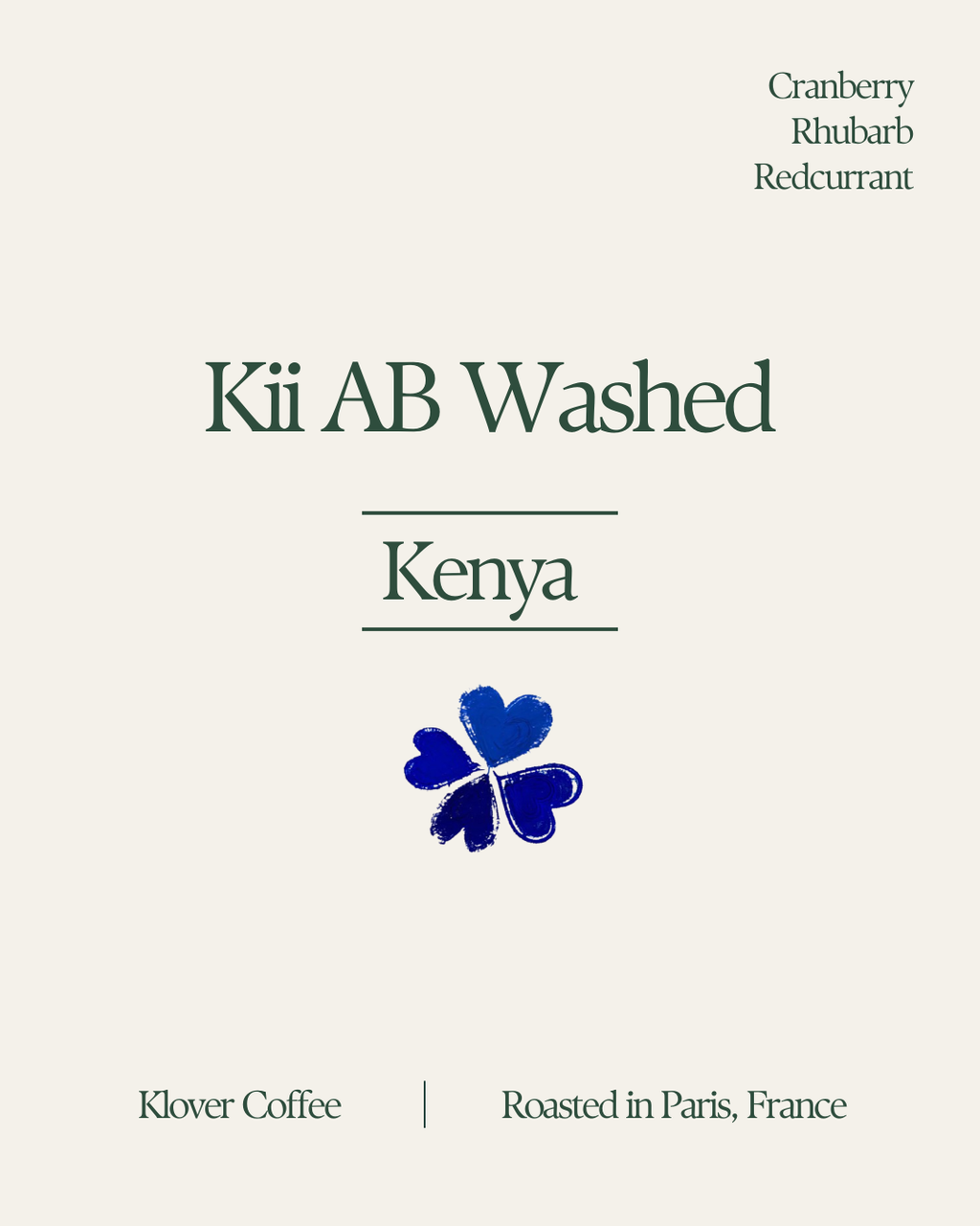 Kenya Kii AB Washed