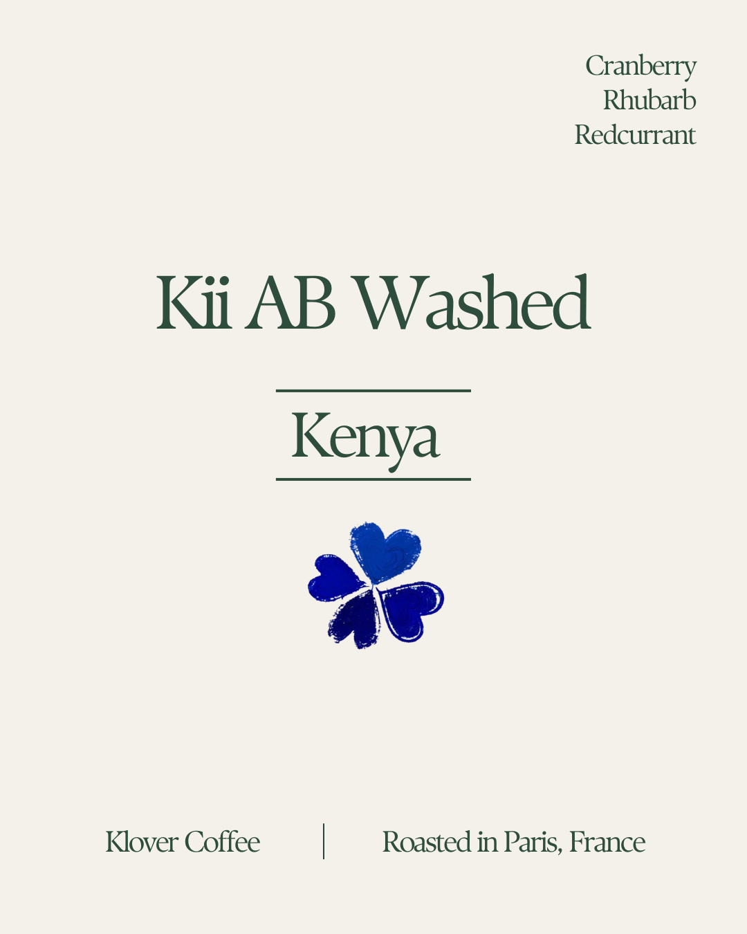 Kenya Kii AB Washed