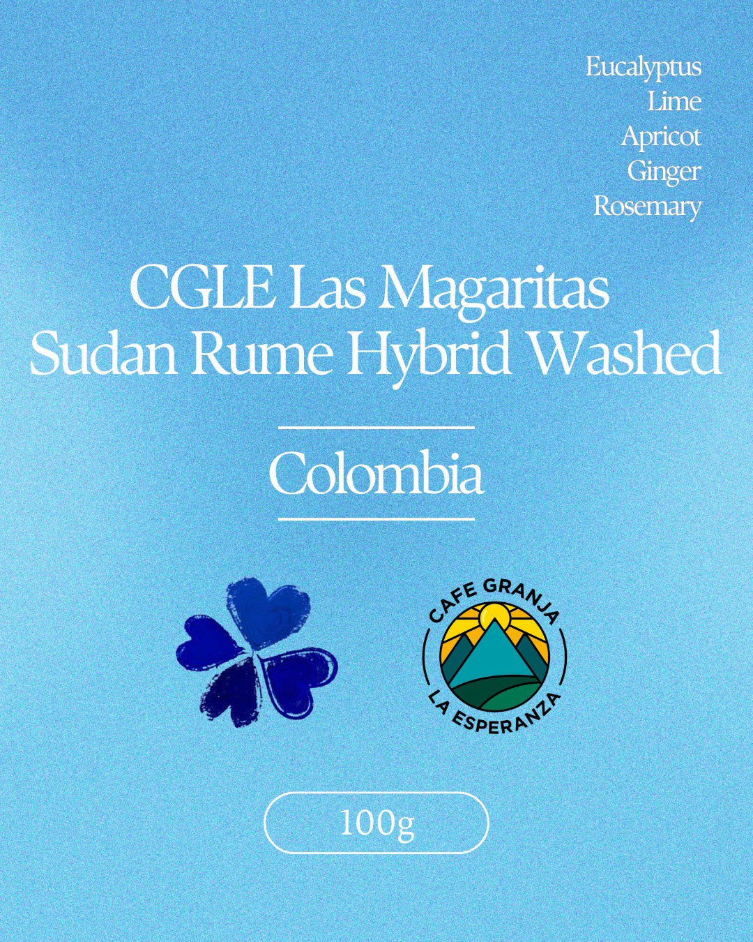 Colombia CGLE Las Magaritas Sudanrume Hybrid Washed