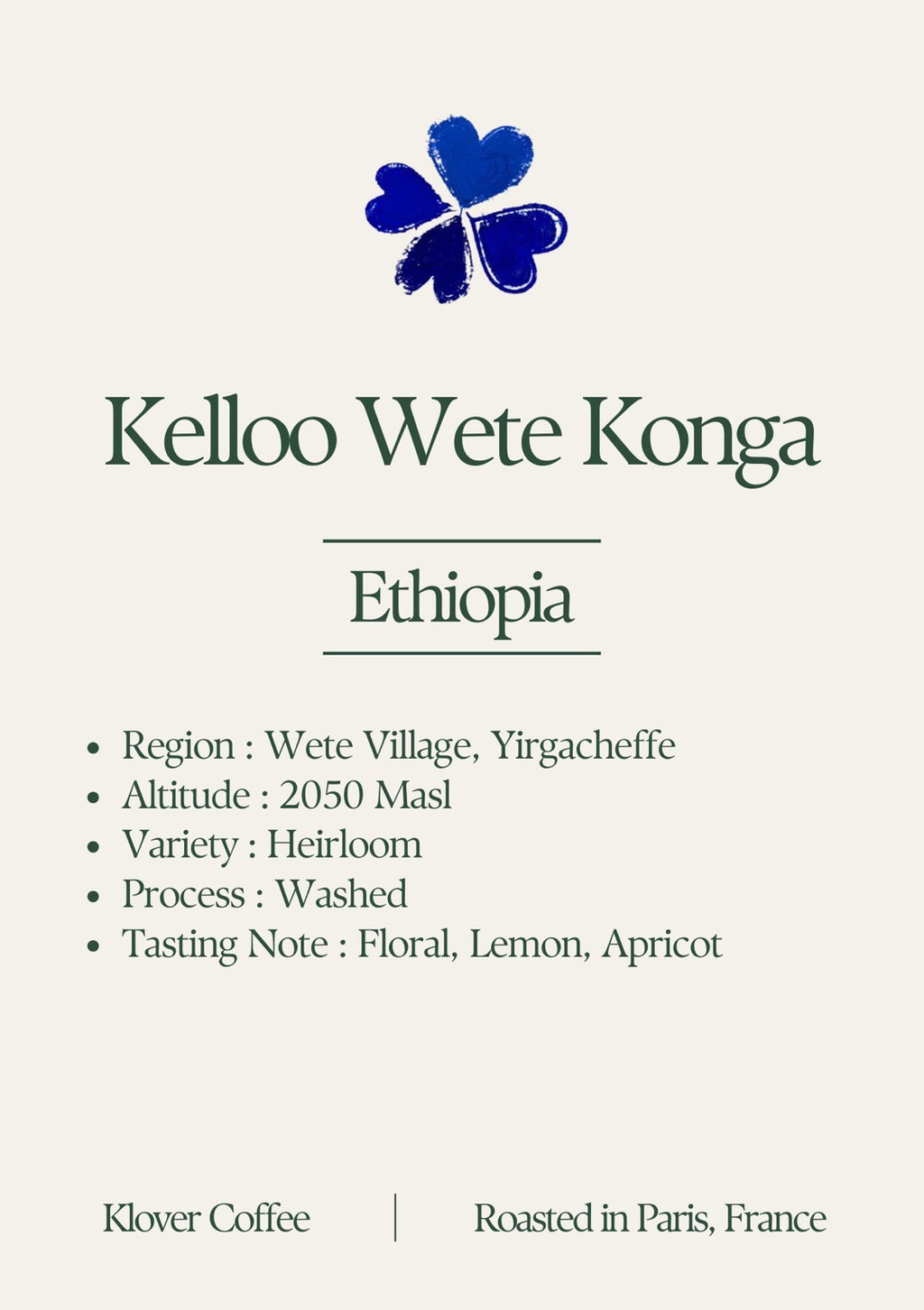 Ethiopia Kelloo Wete Konga