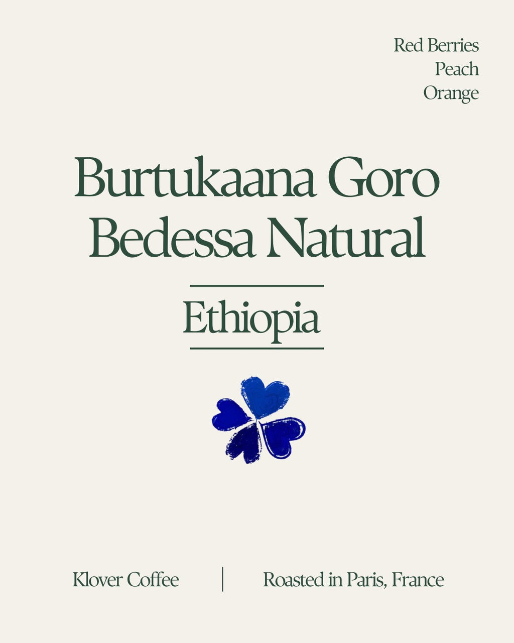 Ethiopia Burtukaana Goro Bedesa Natural