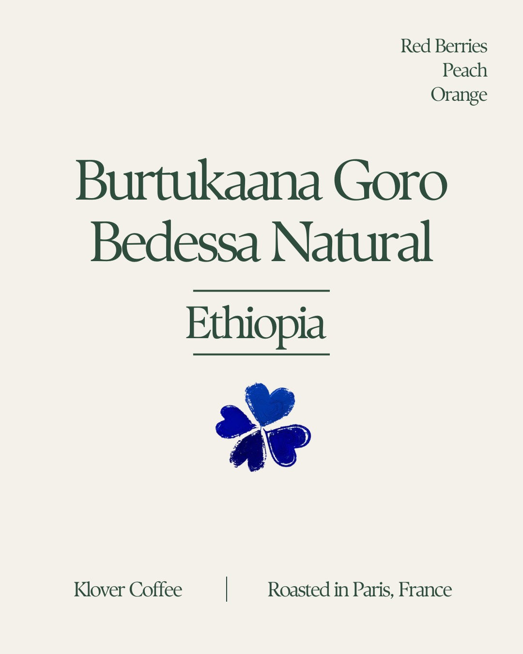 Ethiopia Burtukaana Goro Bedesa Natural