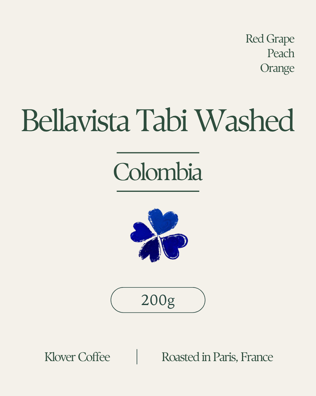 Colombia Bellavista Tabi Washed
