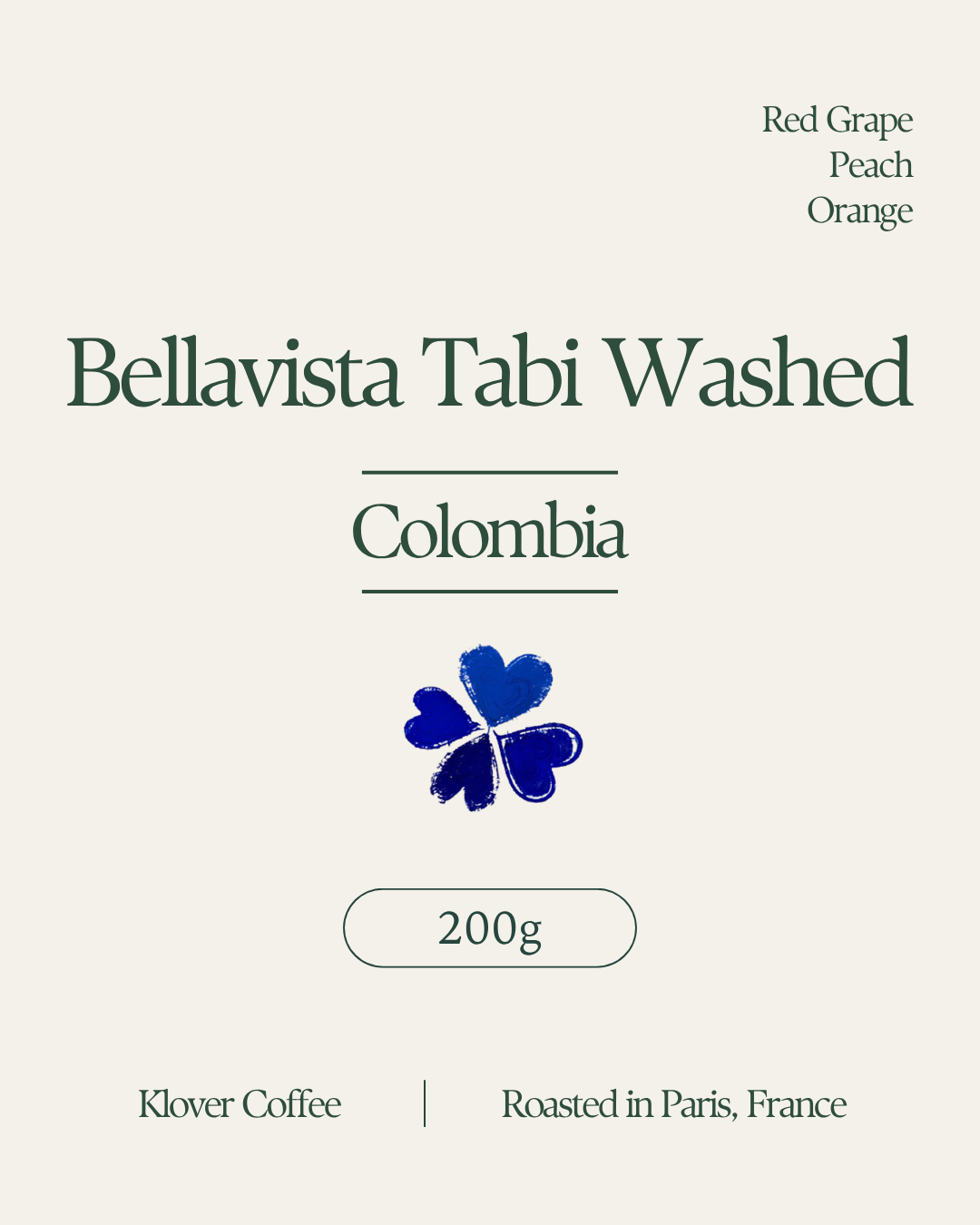 Colombia Bellavista Tabi Washed