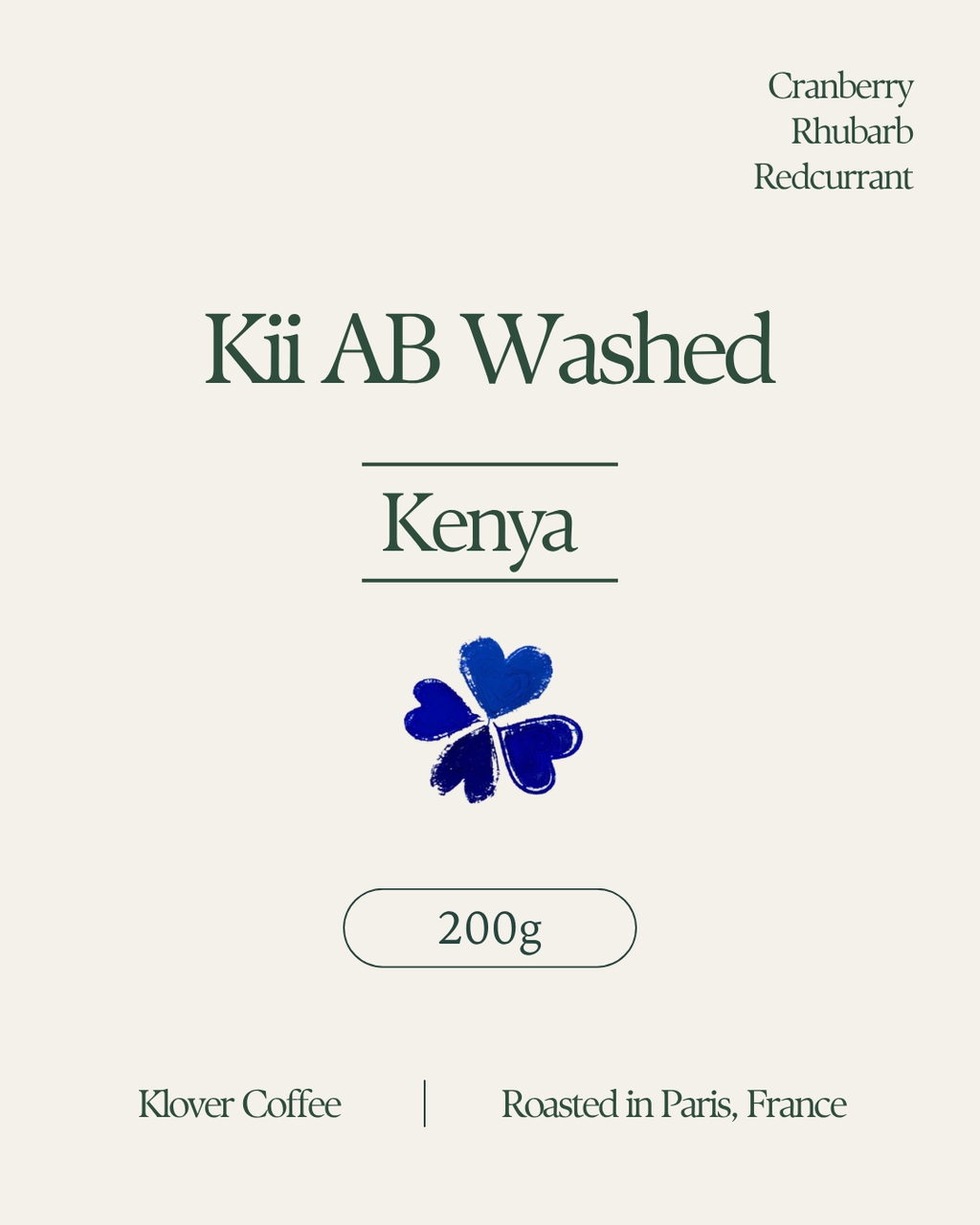 Kenya Kii AB Washed